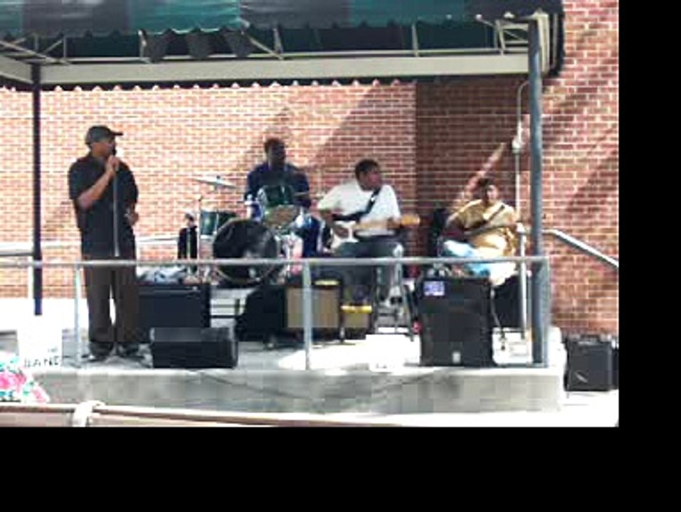 Blues music being performed in Memphis on Historic Beale Street