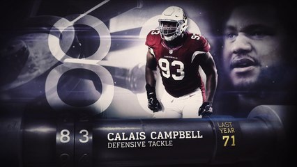 'Top 100 Players of 2017': No. 83 Calais Campbell