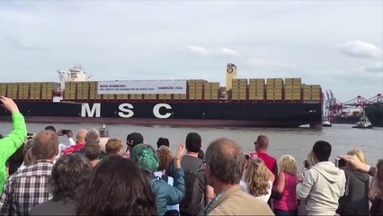 Cargo ship sings Star Wars theme song
