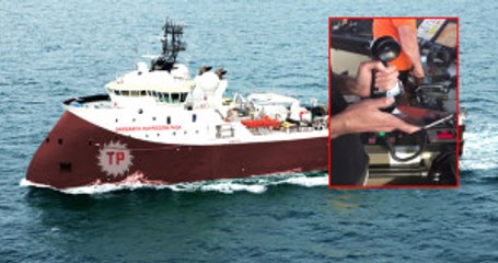 Barbaros Hayrettin Paşa Gemisinden Rumlara "Mehterli" Yanıt