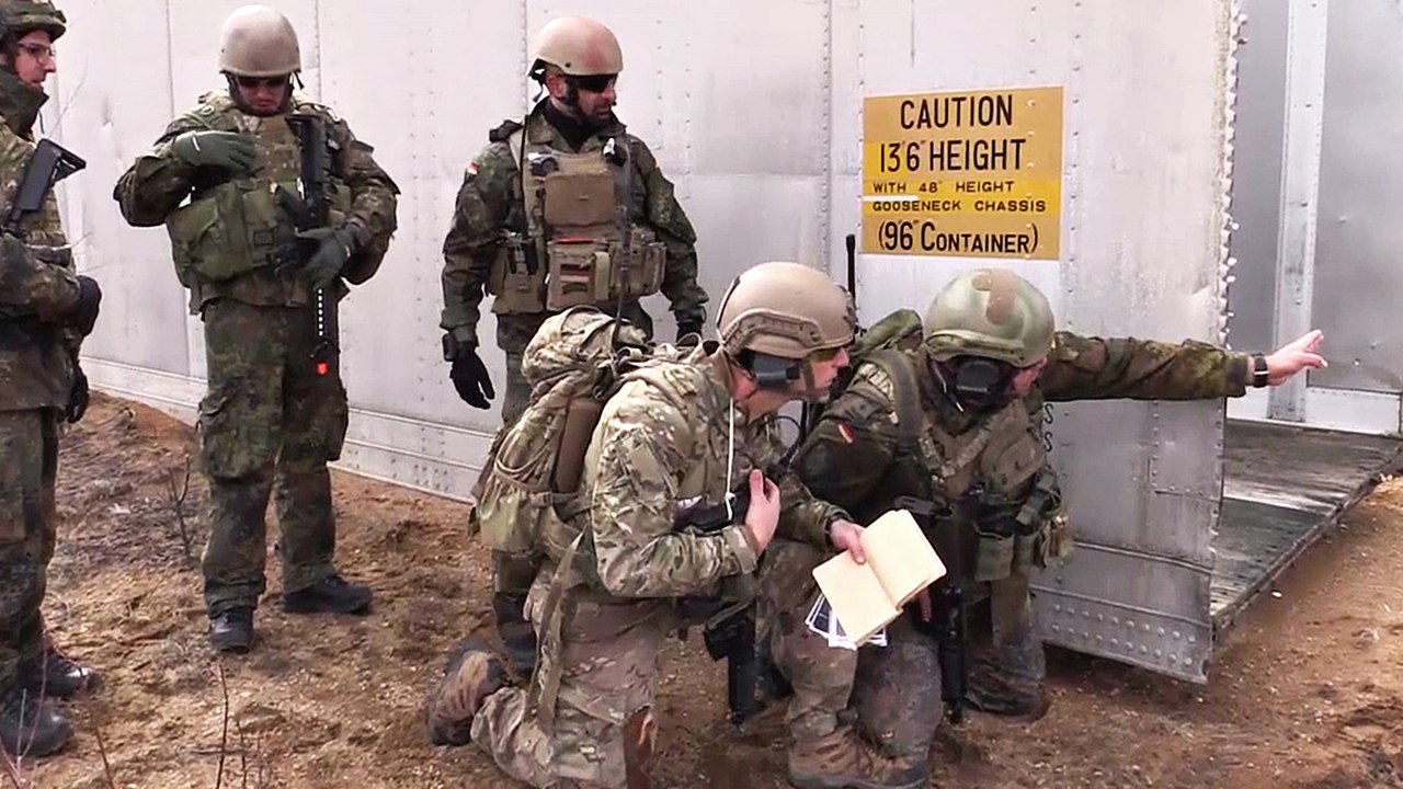 Tactical Air Control Party (TACP) Calls In A-10 & F-16 For Close Air Support