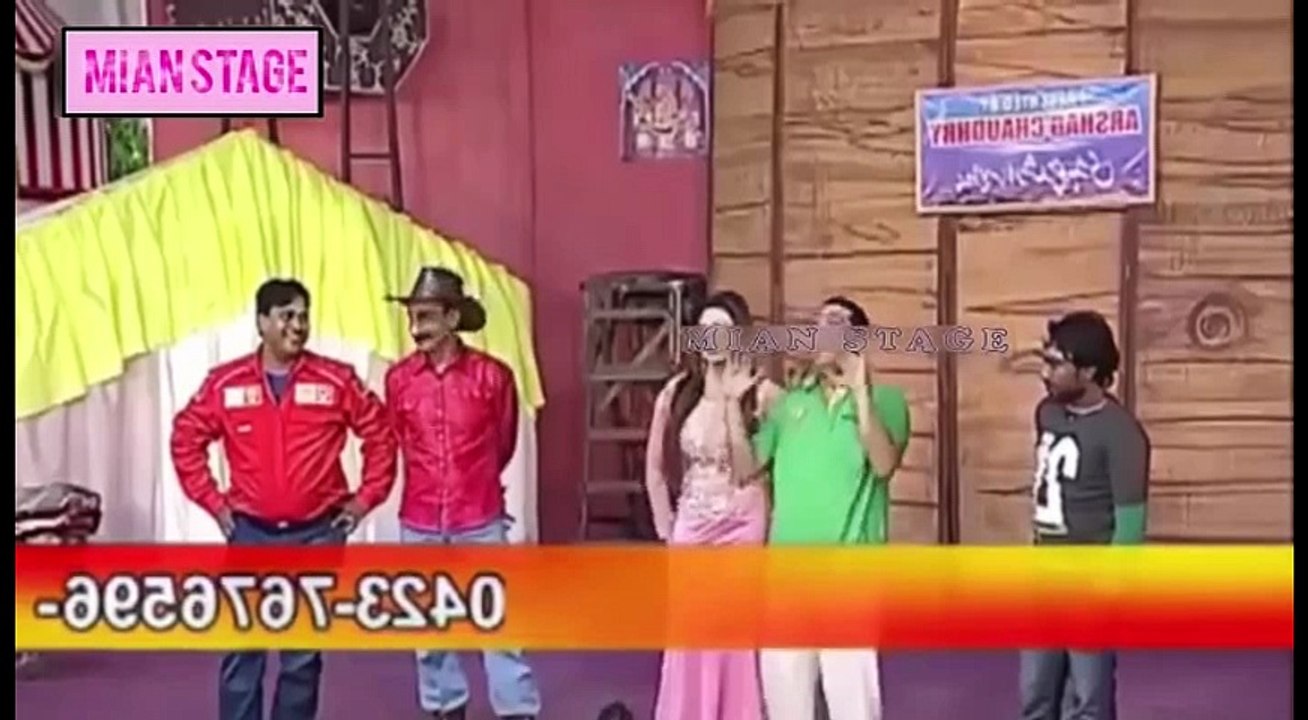 Zafri Khan and Iftikhar Thakur hot jokes with saima khan sexy 2017