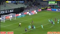 Adam Ounas Penalty Goal HD - Saint-Étienne 0-1 Bordeaux - 05.05.2017