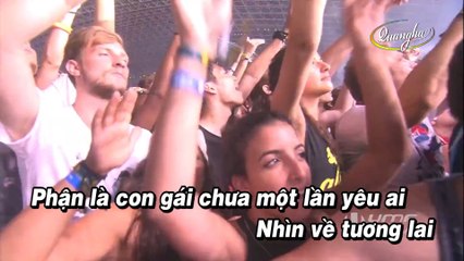 [Karaoke HD] Duyên Phận Remix - Quang Hà