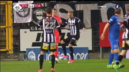 Résumé Charleroi - Club Brugge but David Pollet 1-1 HD  - 05.05.2017