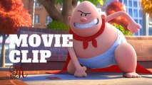 Captain Underpants: The First Epic Movie (2017) Movie Clip - Try to Help People