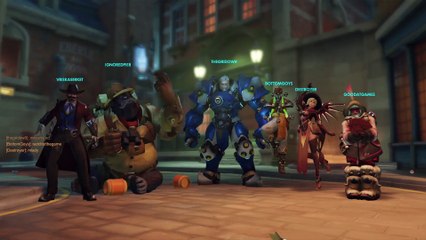 Overwatch: When the enemy team forgets what time it is.