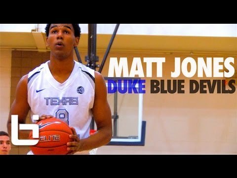 6'5 Matt Jones IS The BEST Shooter Of 2013? DUKE Bound Sharp-Shooter Official Ballislife HS Mix!