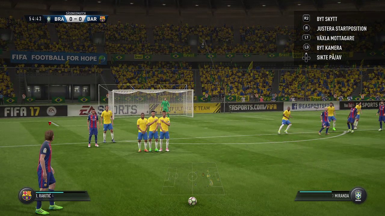 FIFA 17 - Rakitic Free Kick