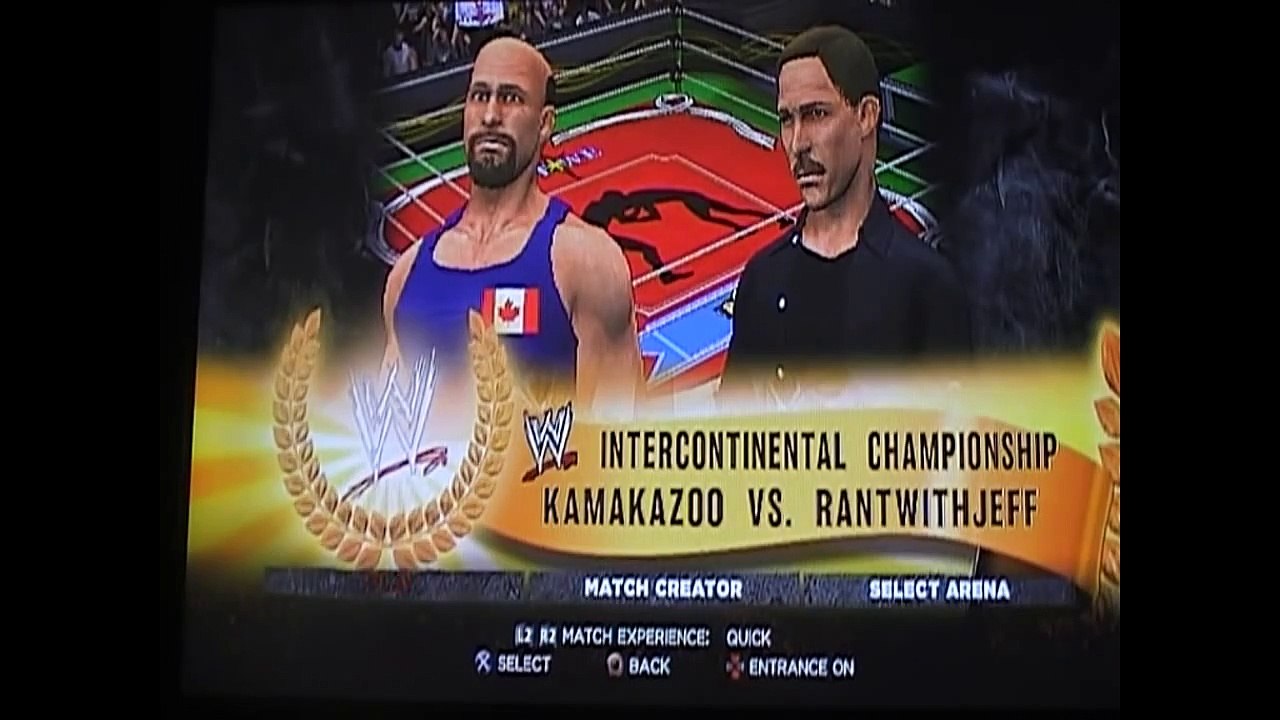 Kamakazoo vs Rant with Jeff, Intercontintal title match. YTWE, Who's the best. March 2013