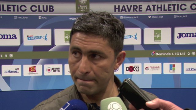 Après HAC - Niort (0-0), réactions d'Oswald Tanchot