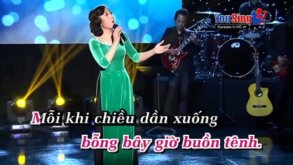 [Karaoke HD] Yêu Một Mình - Hà Thanh Xuân