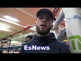 Canelo vs Chavez Jr Talk At Mayweather Boxing Club EsNews Boxing
