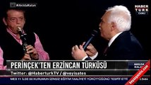 Doğu Perinçek türkü söylerken Haberturk TV yayını kesti