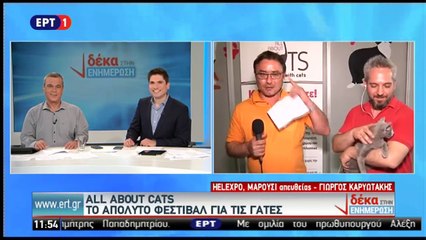 All About Cats - Το απόλυτο Φεστιβάλ για τις Γάτες (ΕΡΤ1, 5/5/17)