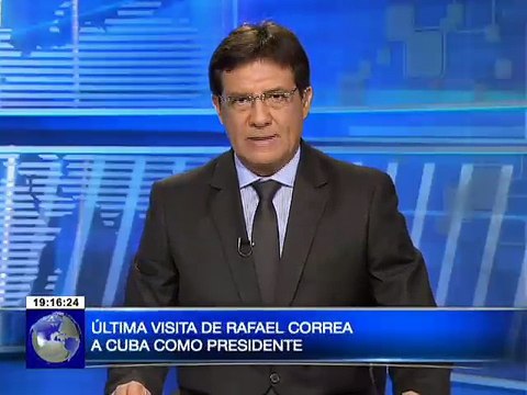 Presidente Correa cumplió visita en Cuba donde recibirá el Doctorado Honoris Causa de la Universidad de la Habana