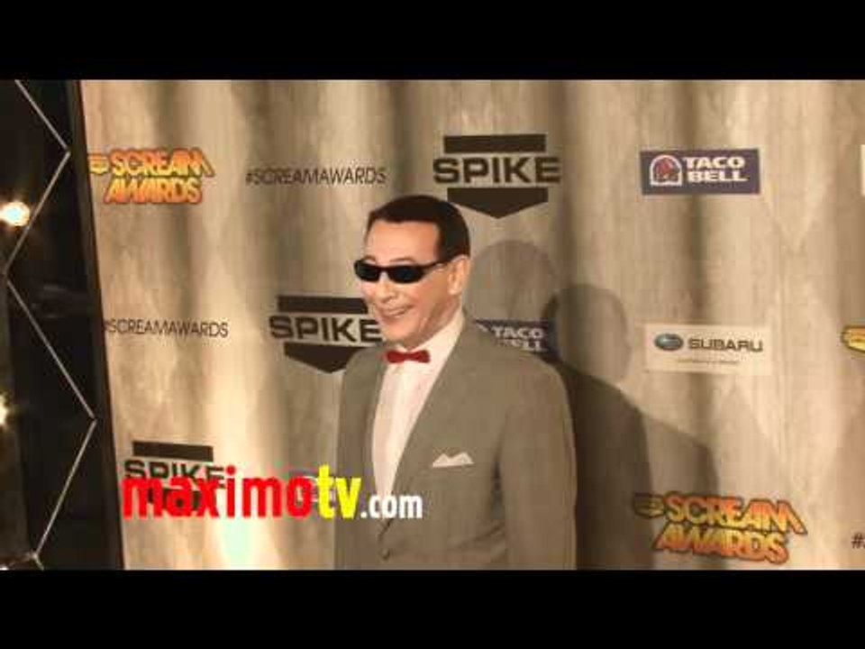 Pee-wee Herman 2011 Spike TV's 2011 Scream Awards Red Carpet