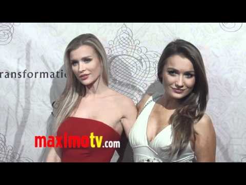 Joanna Krupa and Martha Krupa at Sue Wong's Spring 2012 Collection Arrivals