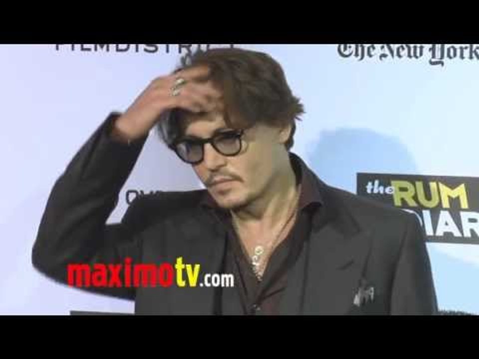 Johnny Depp "The Rum Diary" Premiere