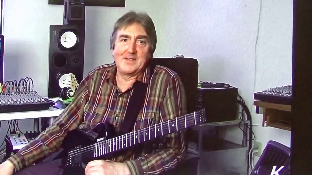 Allan Holdsworth talks about action and play-ability of the guitar / Ruben Diaz