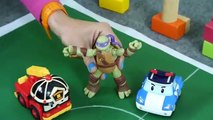 Robocar Toy Cars Collection Football Song! orld RoboCup Review! (�