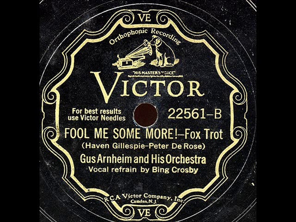 Fool Me Some More- Bing Crosby
