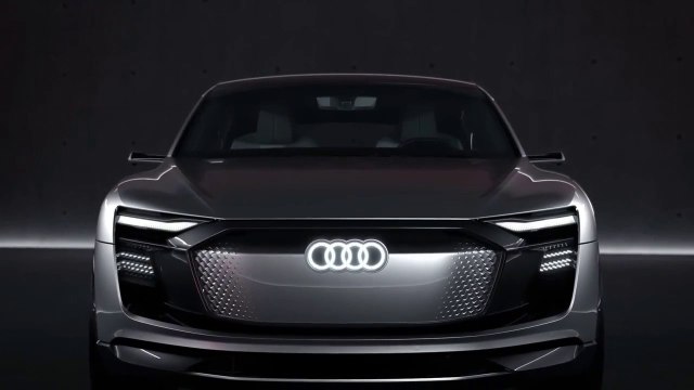 AUDI e-tron sportback carro conceito elétrico revelado em auto shanghai
