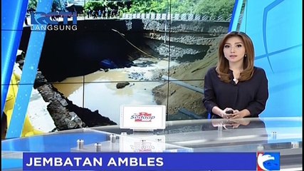 Download Video: Jembatan di Depok Ambles , Aktifitas Warga Terganggu