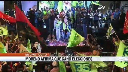 LENIN MORENO OFICIAL ES EL NUEVO PRESIDENTE DEL ECUADOR 2017 SEGÚN CNE