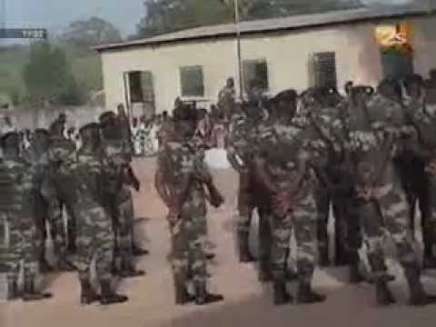 Cérémonies de levée des couleurs à Kolda Jt wolof du 18 avril 2012