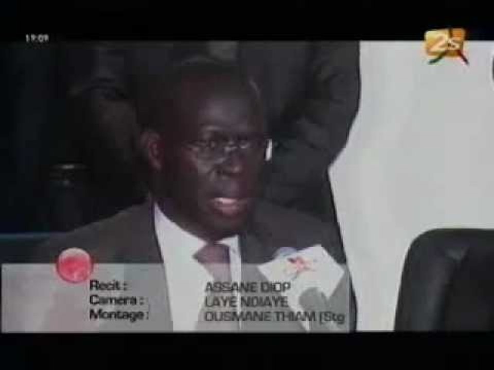 Passation de service a Ministère de l'amenagement du territoire  Jt wolof du 18 avril 2012