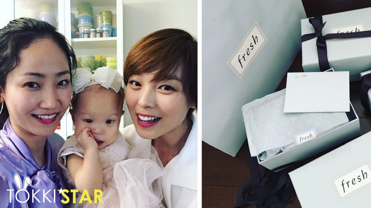 Former Wonder Girls Members reunite for a special occasion