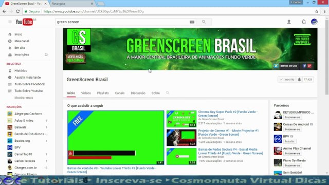 Edição de Vídeos Kdenlive - 20 - Chroma key no Kdenlive