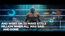 Giant man on galaxy