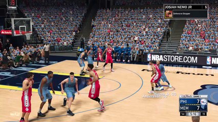 NBA 2K17 Finals Game 1 Dunk