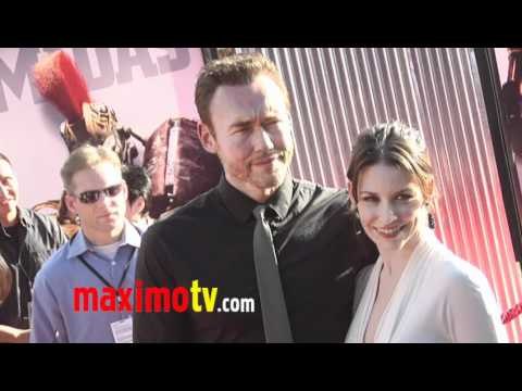 Kevin Durand and Evangeline Lilly at REAL STEEL Los Angeles Premiere