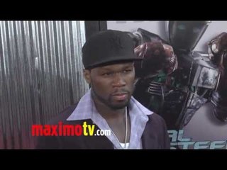 Curtis Jackson 50 Cent at REAL STEEL Los Angeles Premiere Arrivals