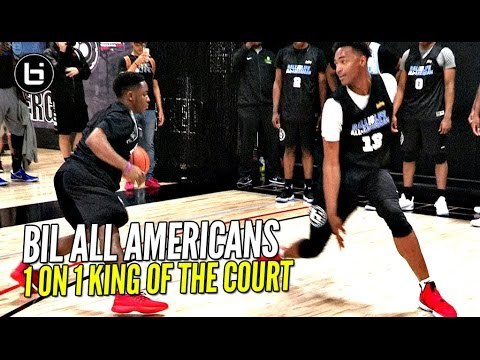 BIL All Americans 1 on 1 King of The Court! LiAngelo Ball, Chris Lykes & More! Who You Got!?