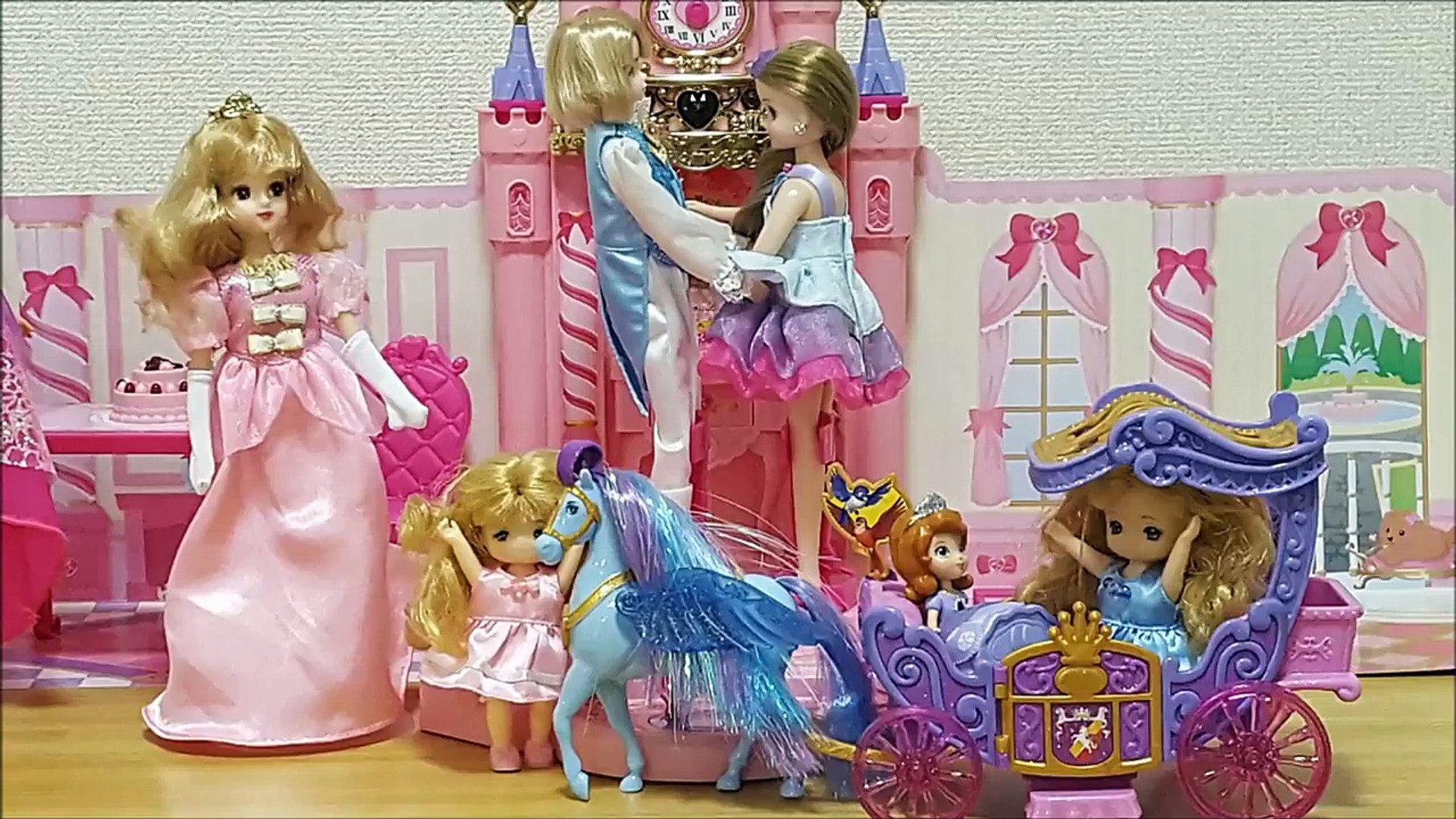 ちいさなプリンセスソフィアの馬車 ミキちゃん マキちゃん お城に行く Baby Doll ごっこ 遊び ディズニープリンセス 人形 トイキッズ 子供向け おもちゃ アニメ キッズ Toy Video Dailymotion