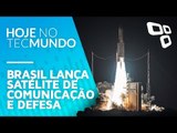 Brasil lança satélite de comunicação e defesa - Hoje no TecMundo