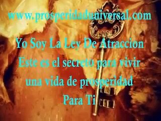 YO SOY LA LEY DE ATRACCION  DECRETOS