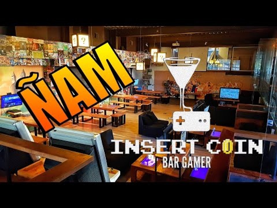 Ñam! Insert Coin Bar ( Bar Gamer ) // Santiago, Chile