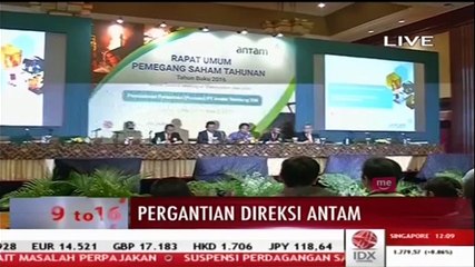 Pergantian Direksi, Arie Prabowo Jadi Direktur Baru Antam