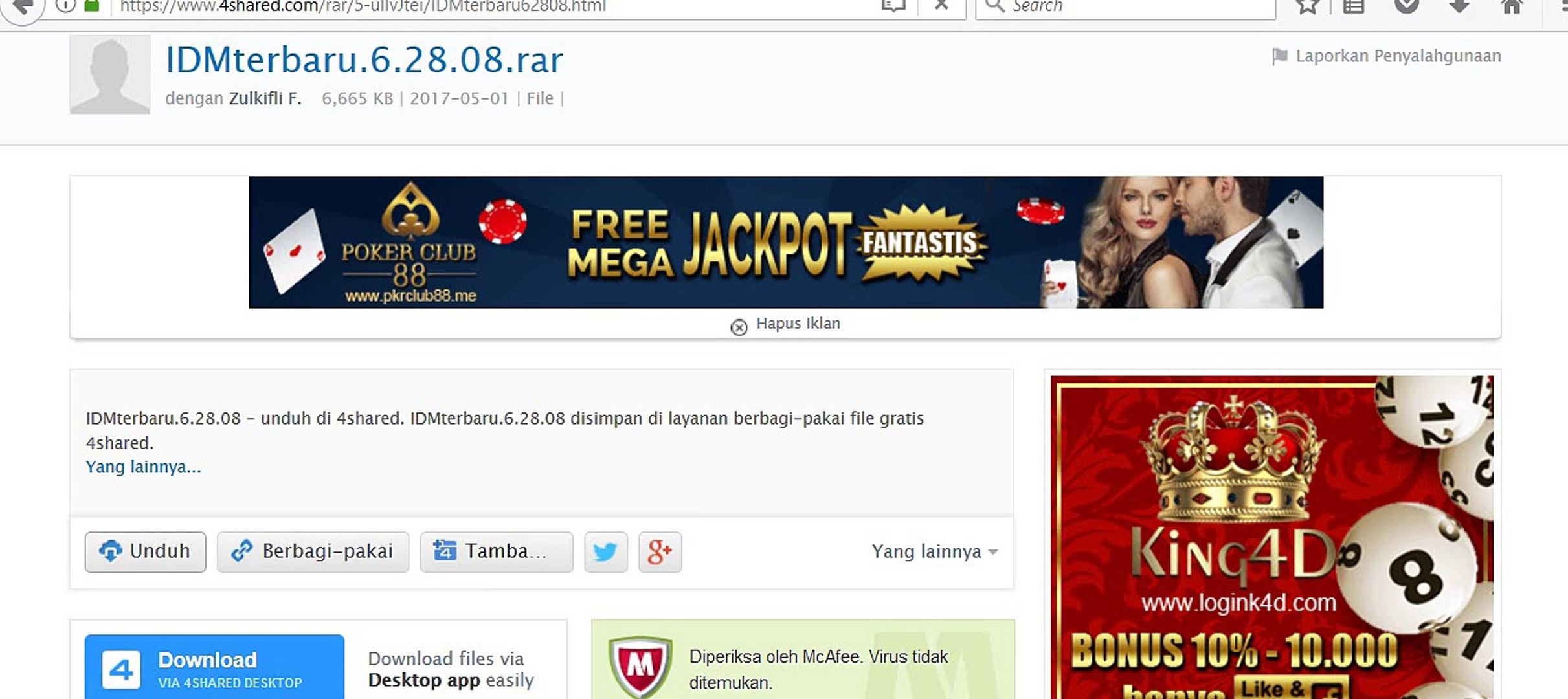 ⁣Downoad IDM terbaru 6.28 build 8 tanpa regis & cara install