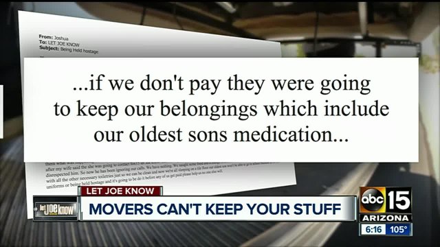 New law protects people from being scammed by moving companies