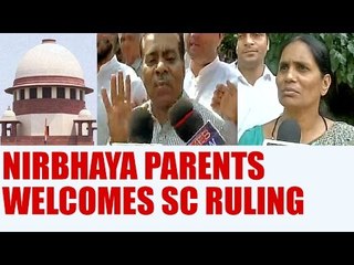 Download Video: Nirbhaya parents welcome SC judgment in gangrape case, Watch video | Oneindia News