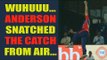 IPL 10: DD vs GL; Corey Anderson takes stunning catch to dismiss Dinesh Karthik | Oneindia News