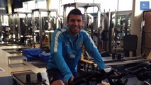 Sergio Aguero Training In The Gym | Professional Soccer Players/Footballers Weight Training