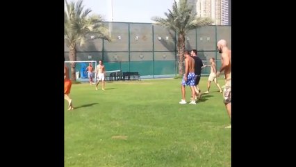 Justin Bieber - Pool Party & Playing Soccer/Football - Dubai, UAE - May 5, 2017