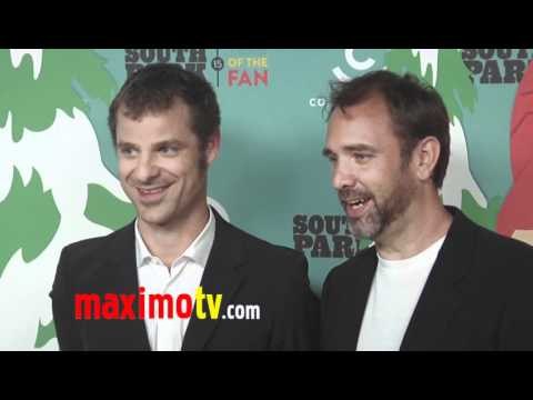 Matt Stone and Trey Parker South Park 15th Anniversary Party Arrivals